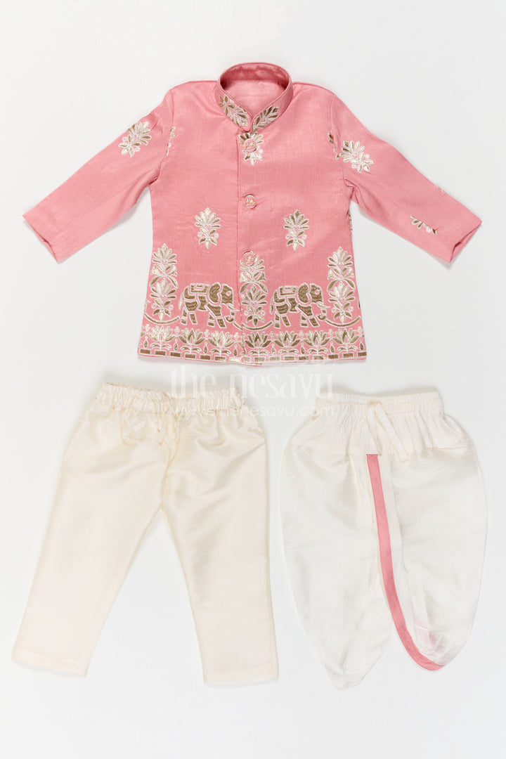 Baby Boy Sherwani Set for Festive Celebrations and Special Occasions