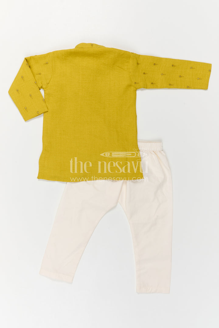 Boys Kurta Set for Festive Occasions and Temple Visit