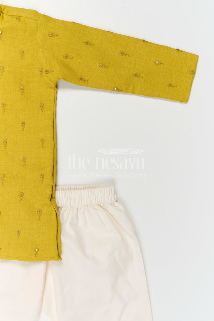 Boys Kurta Set for Festive Occasions and Temple Visit