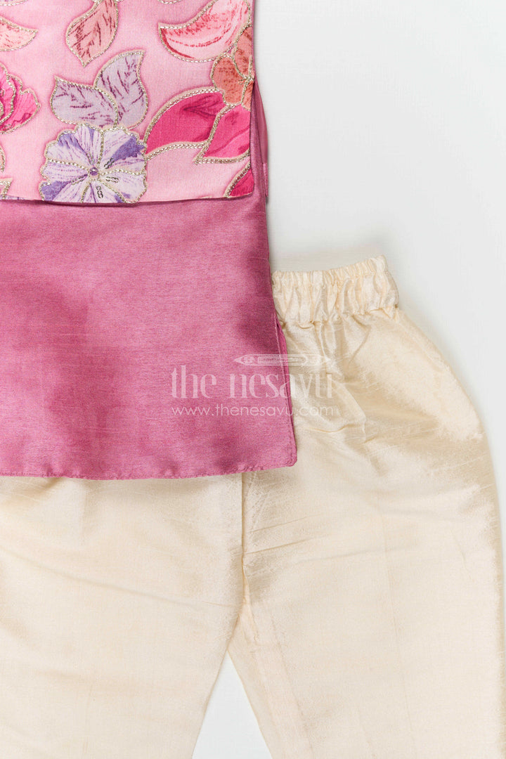 Baby Boy Sherwani Set for Weddings and Traditional Functions