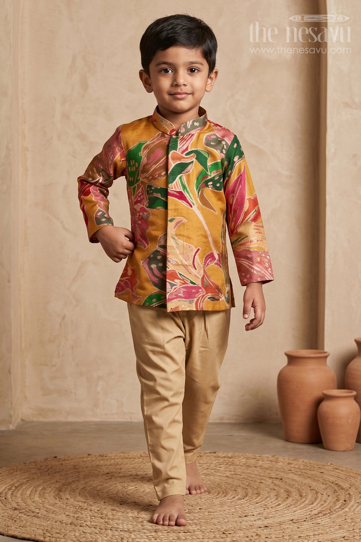 Boys Kurta Set for Festive Wear and Family Functions