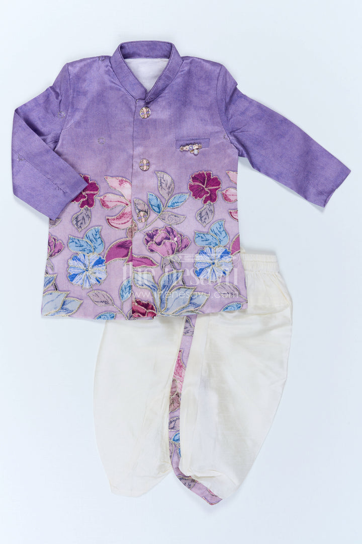Boys Sherwani Set for Celebrations and Festive Occasions