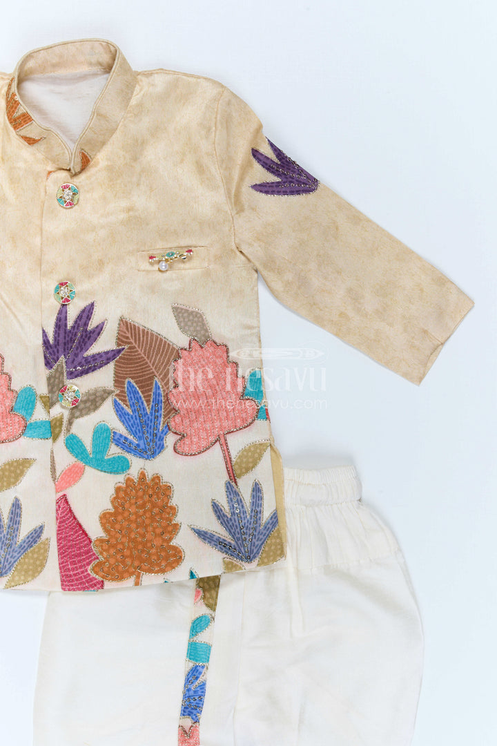 Boys Sherwani Set for Festive Wear and Traditional Functions