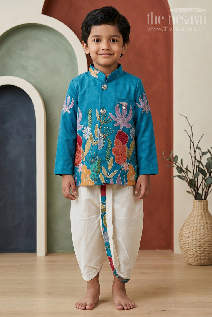 Boys Sherwani Dress Set for Weddings and Festive Occasions