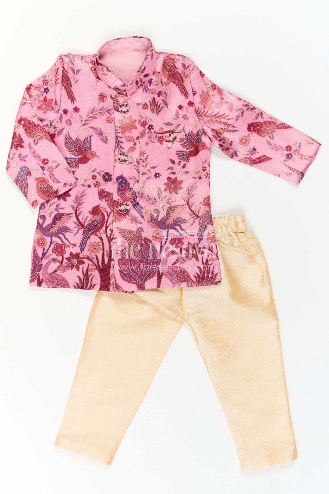 Baby Boy Sherwani Set for Festive Weddings and Traditional Celebrations