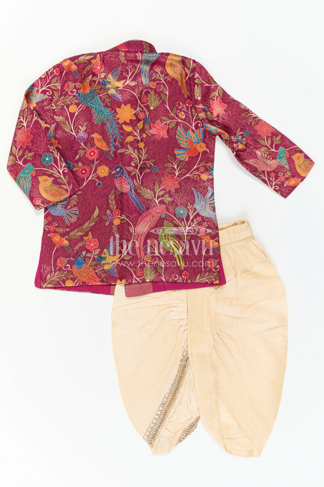 Toddler Boy Sherwani Set for Festive Occasions and Weddings