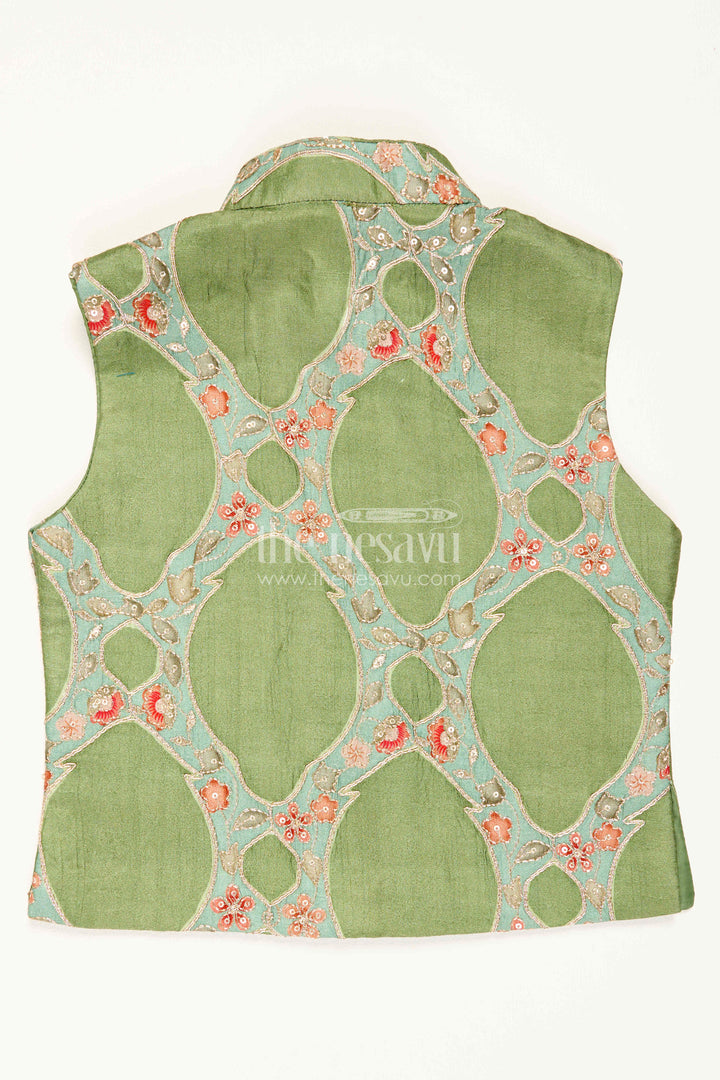 Boys Ethnic Jacket Outfit for Festive Family Functions