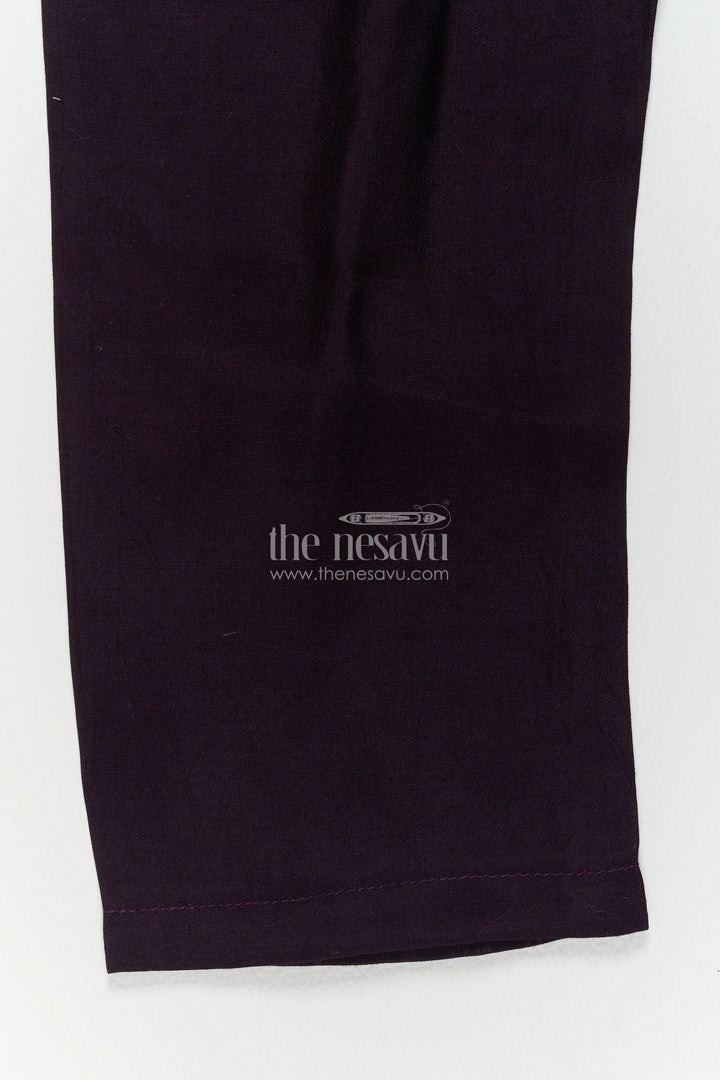 Kurta Pajama for Boys with Woven Texture for Festive Occasions
