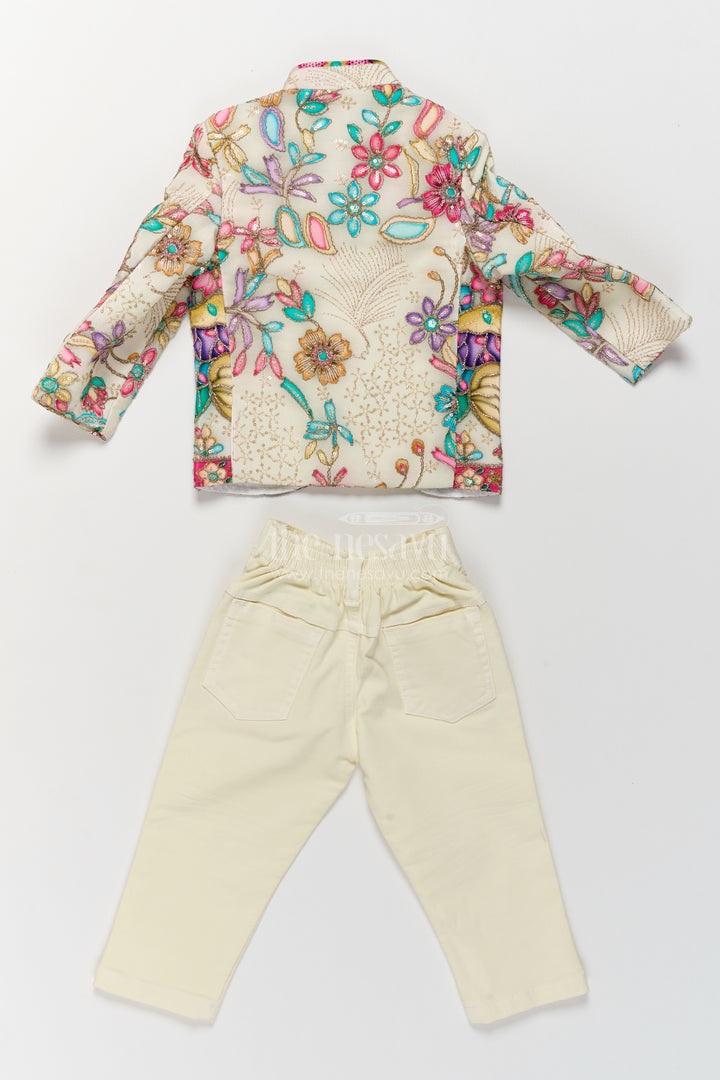 Kids Wedding Sherwani with Sequin Work for Weddings and Parties