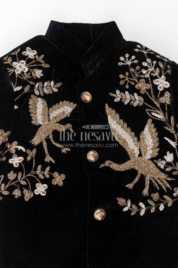 Boys Sherwani Set for Reception and Wedding Parties