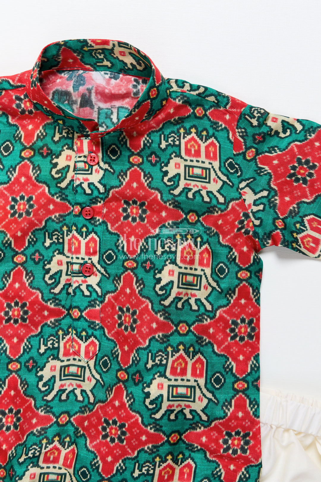 Toddler boys kurta set for traditional functions and festive celebrations
