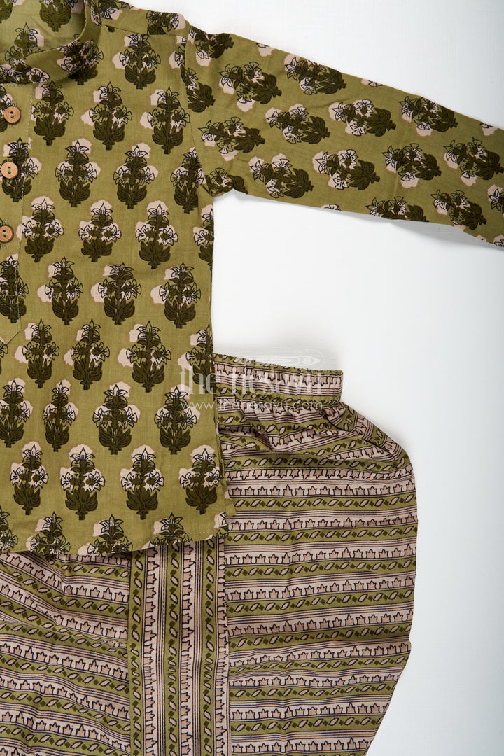 Dhoti Kurta Set For Boys Cultural Celebration Outfit