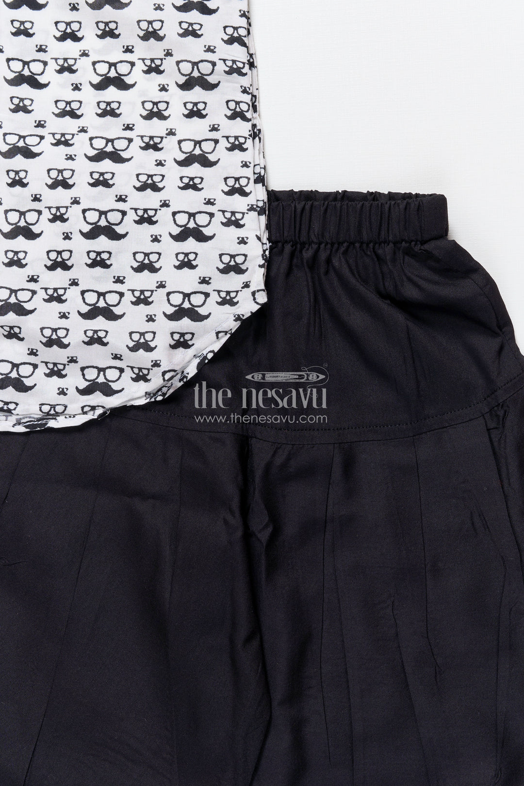 Baby boys printed cotton dothi set for traditional ceremonies