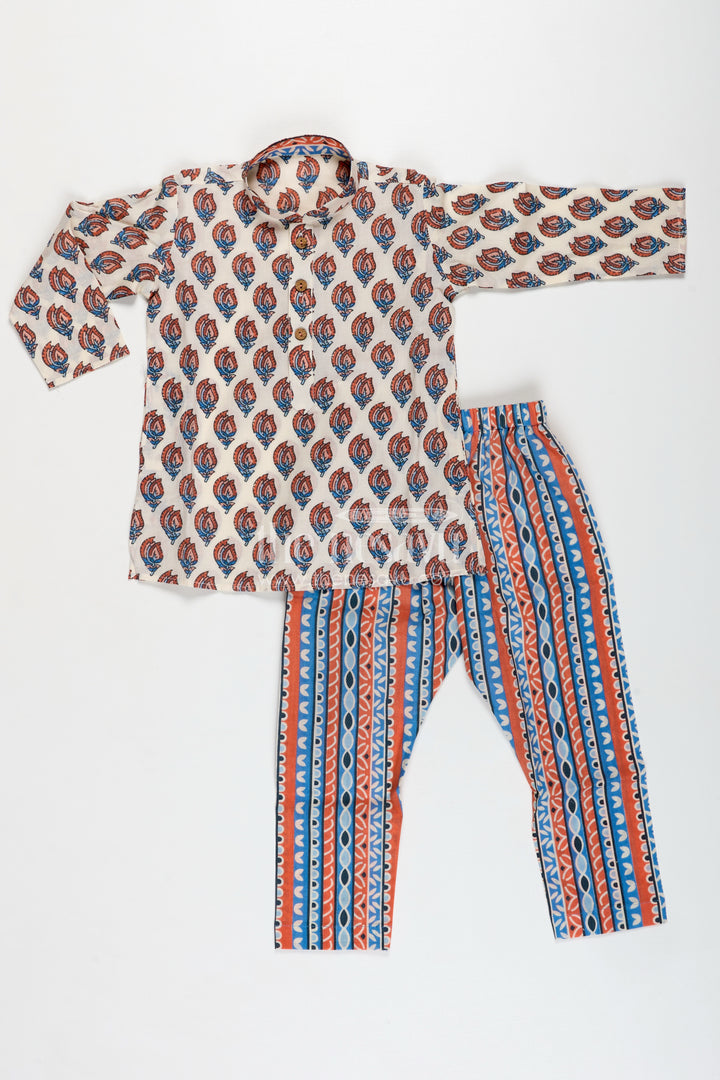 IndoWestern Dhoti Set For Boys Nehru Jacket Occasionwear