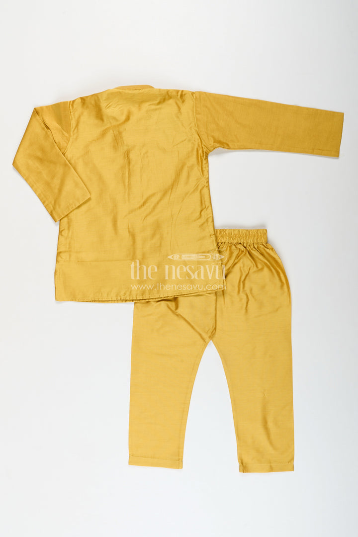 Toddler boys ethnic jacket set for weddings and festive events