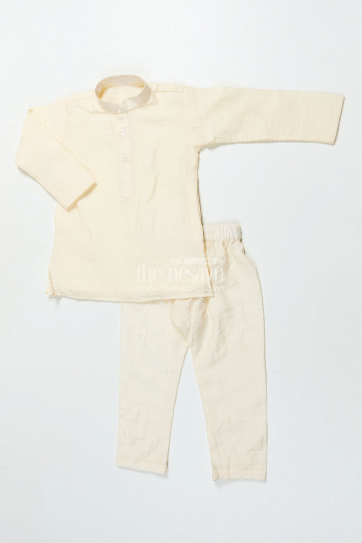 Boys Festive Jacket Kurta Set for Weddings and Traditional Celebrations