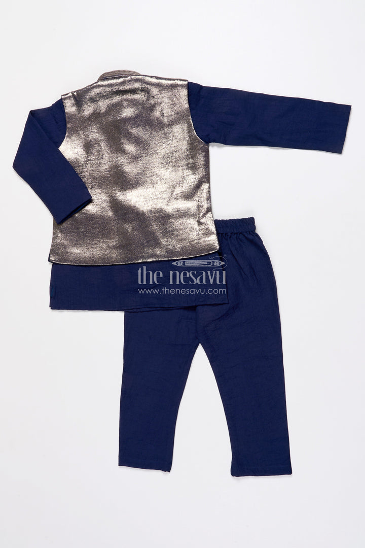 Boys Ethnic Jacket Set for Festive Occasions and Weddings