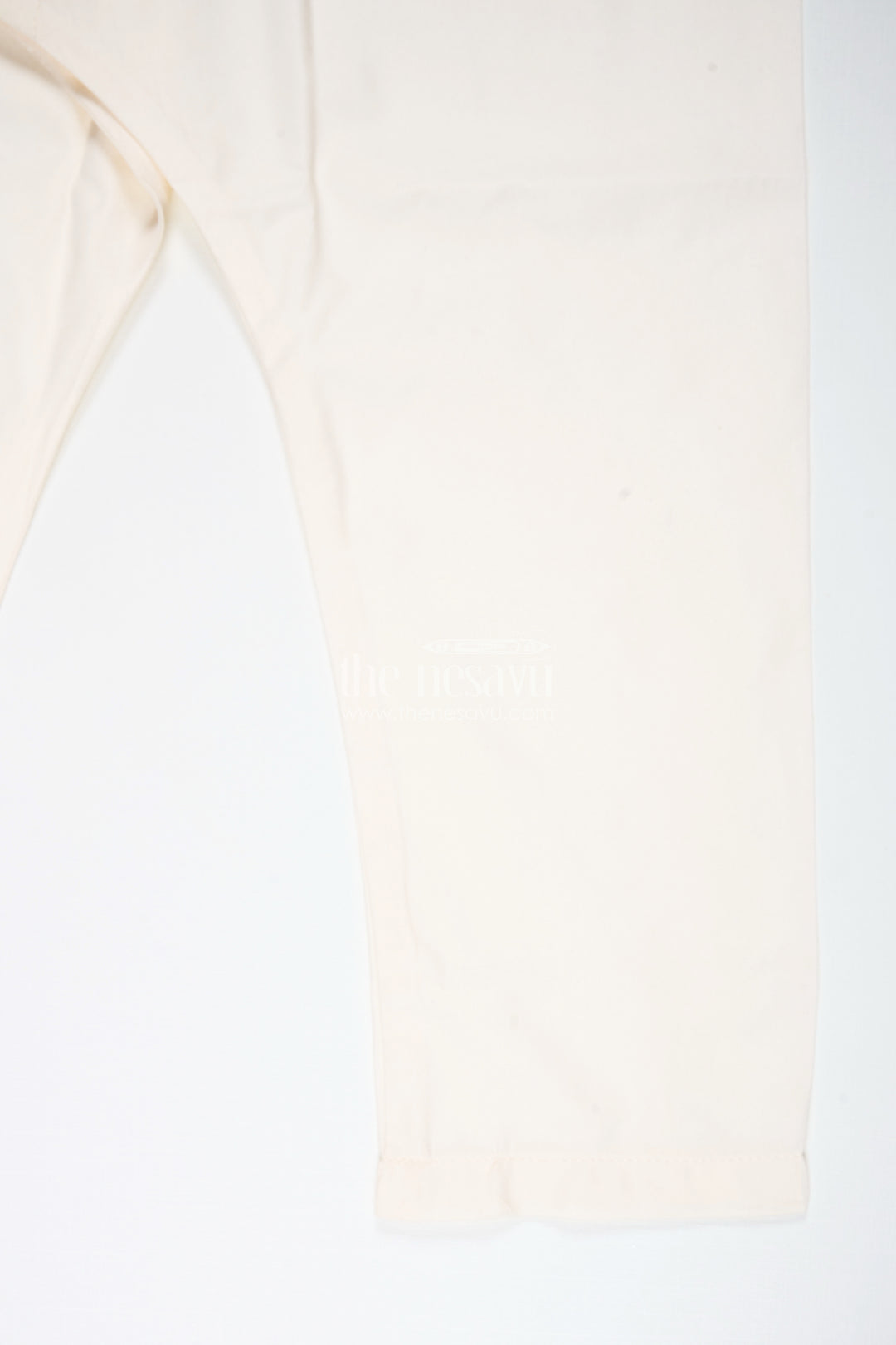Green Chanderi Dhoti Set For Toddler Boys With Mirror Embroidery
