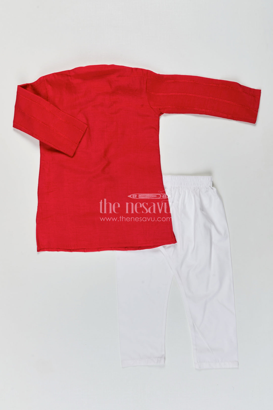 Boys silk blend kurta set for Diwali and festive wear