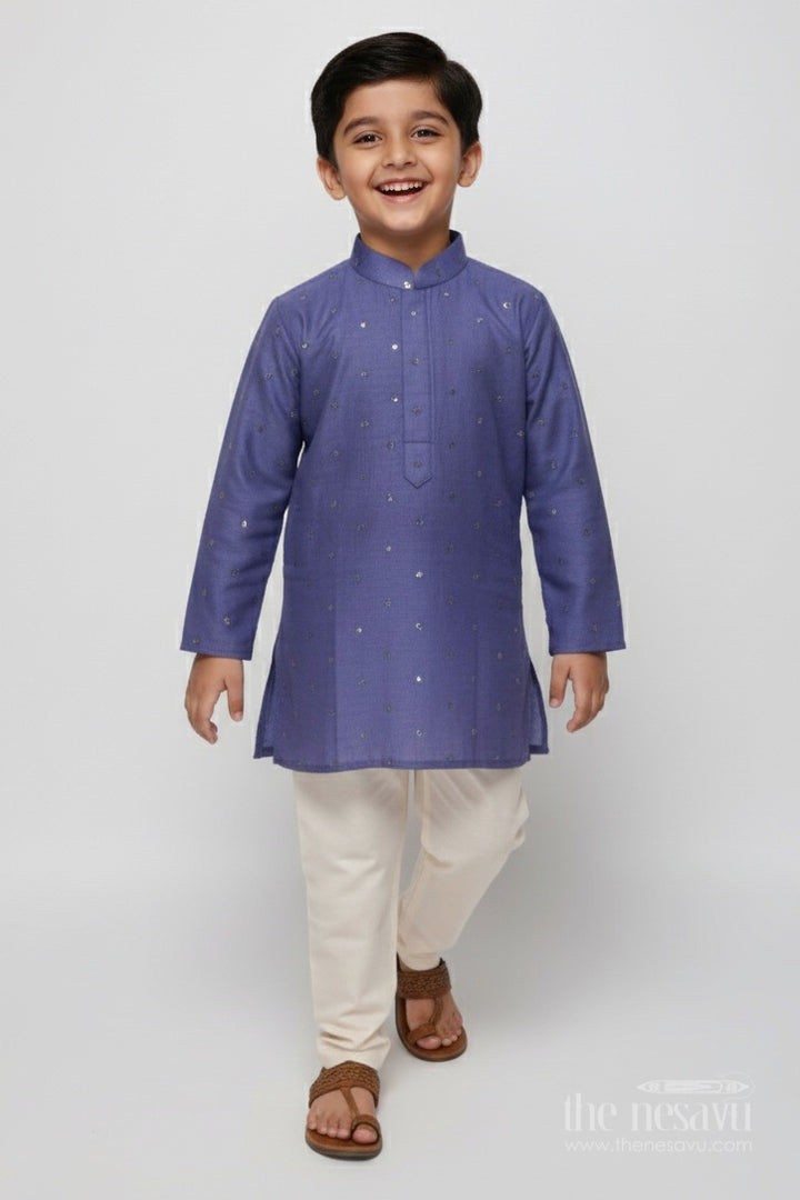 Toddler Boys Kurta Set for Festive Functions and Family Gatherings