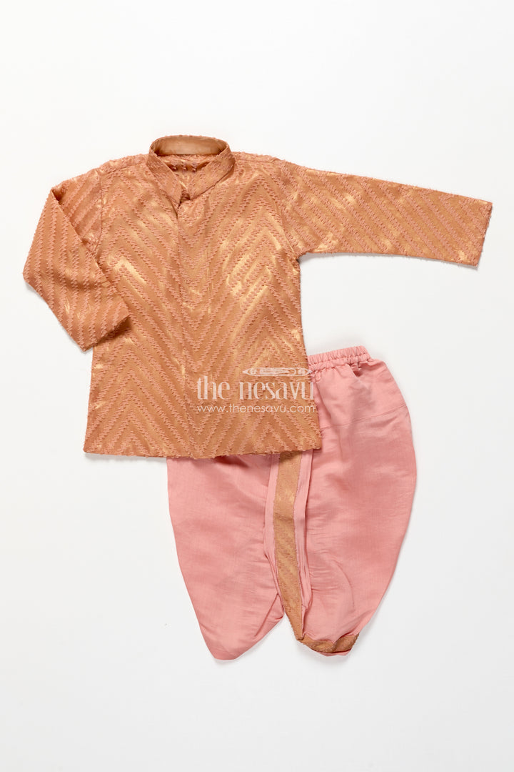 Toddler boys traditional dothi set for ethnic celebrations