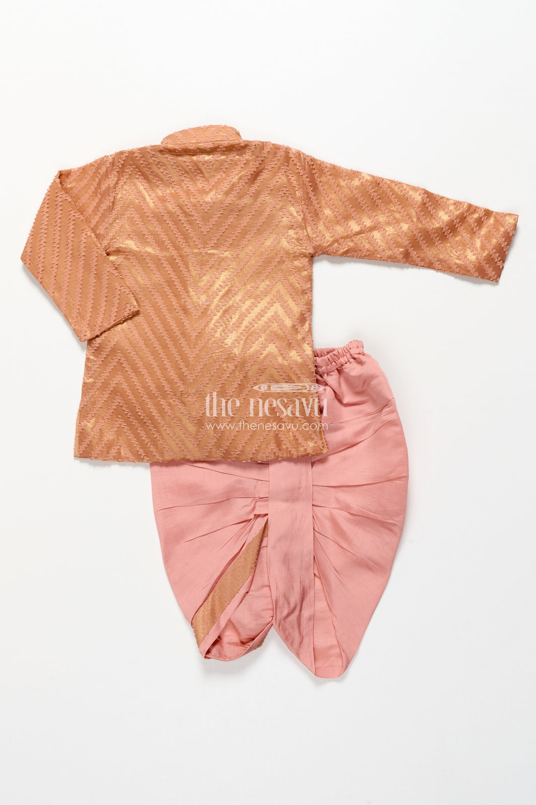 Toddler boys traditional dothi set for ethnic celebrations