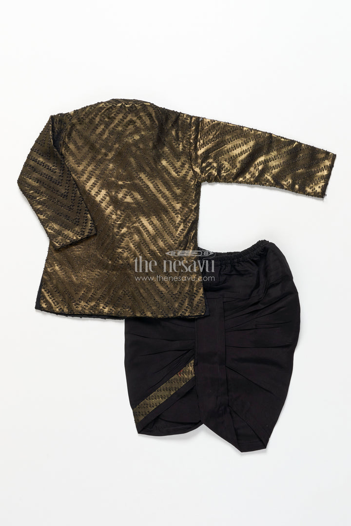 Boys festive dothi set for weddings and religious ceremonies