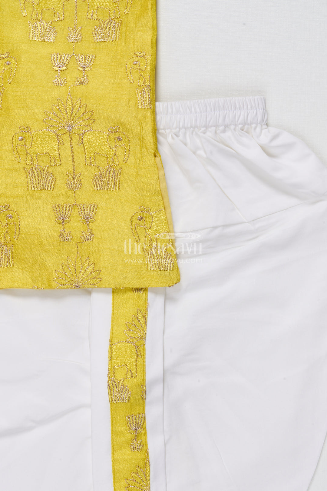 Toddler Boys Kurta Dothi Set for Weddings and Traditional Occasions
