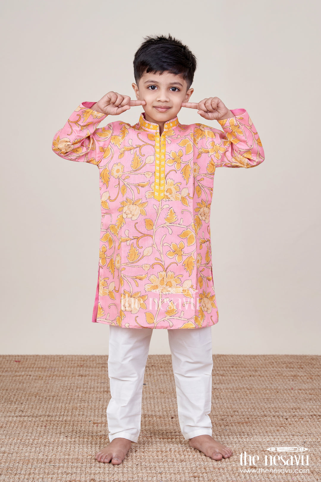 Boys Traditional Kurta Set for Poojas, Temple Visits and Ethnic Events
