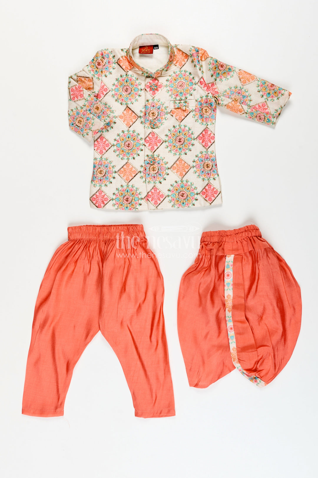 Boys kurta dhoti and pajama set for birthday and traditional functions