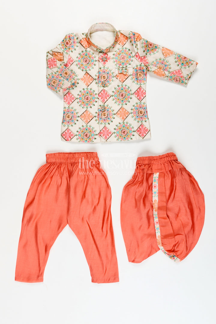 Boys kurta dhoti and pajama set for birthday and traditional functions