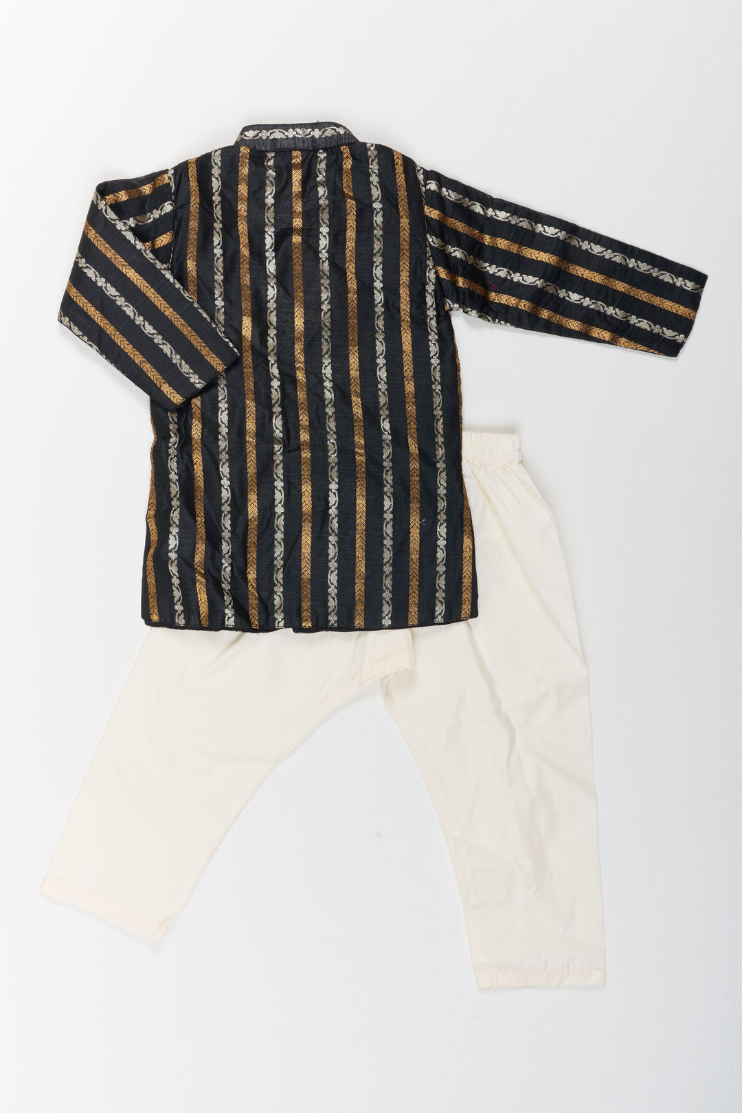Boys Traditional Kurta Set for Weddings Temple Visits and Festive Events