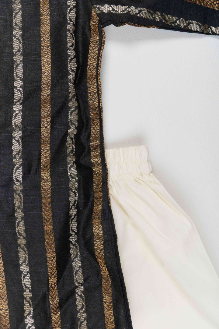 Boys Traditional Kurta Set for Weddings Temple Visits and Festive Events