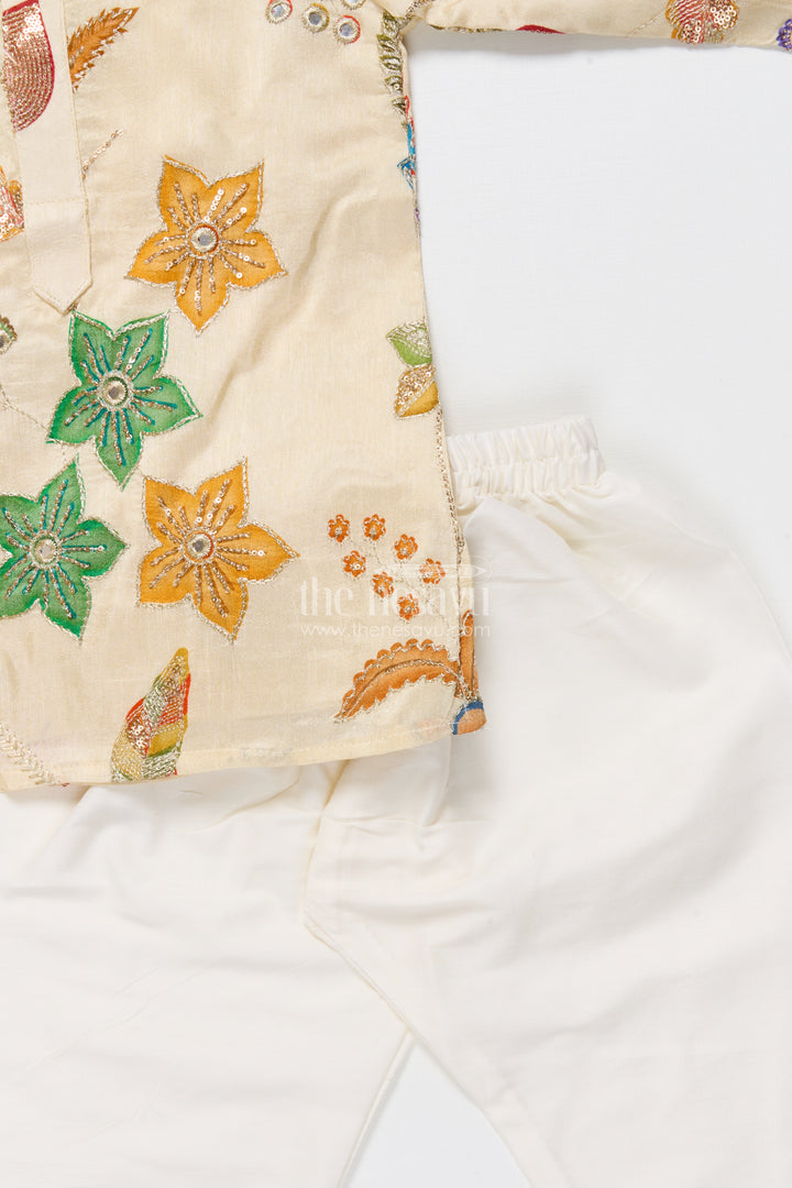 Designer Embroidered Kurta Set for Boys for Ethnic School Days and Weddings