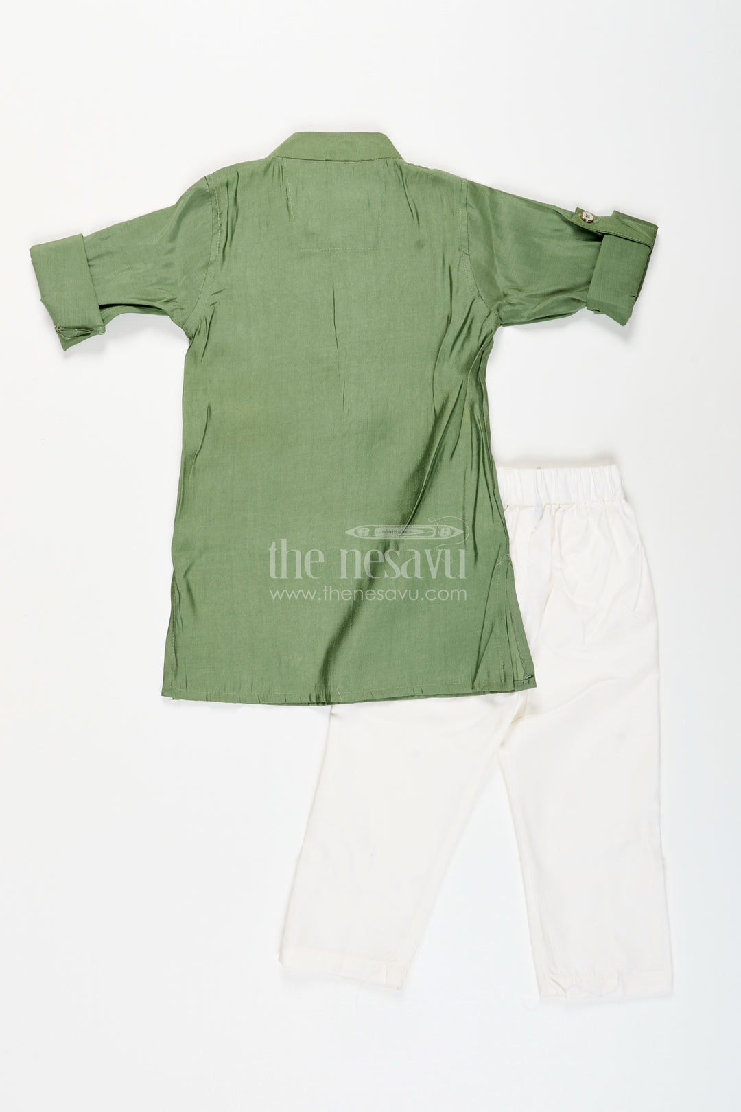 Toddler boys jacket kurta set for festive and family functions