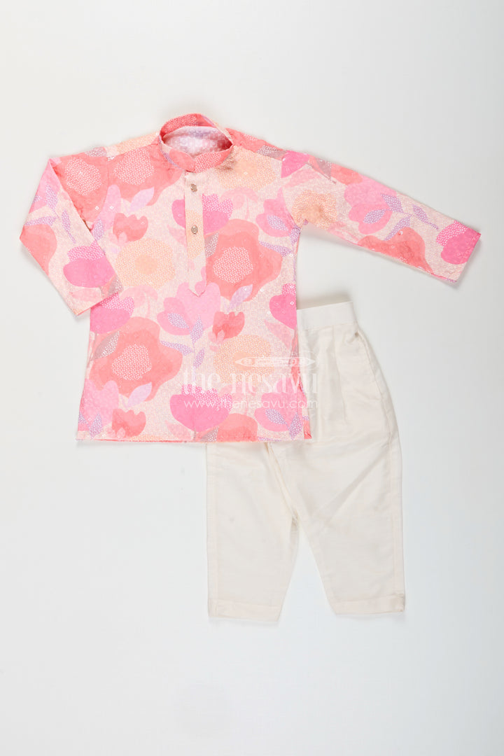 Boys kurta set for festive occasions and ethnic school events