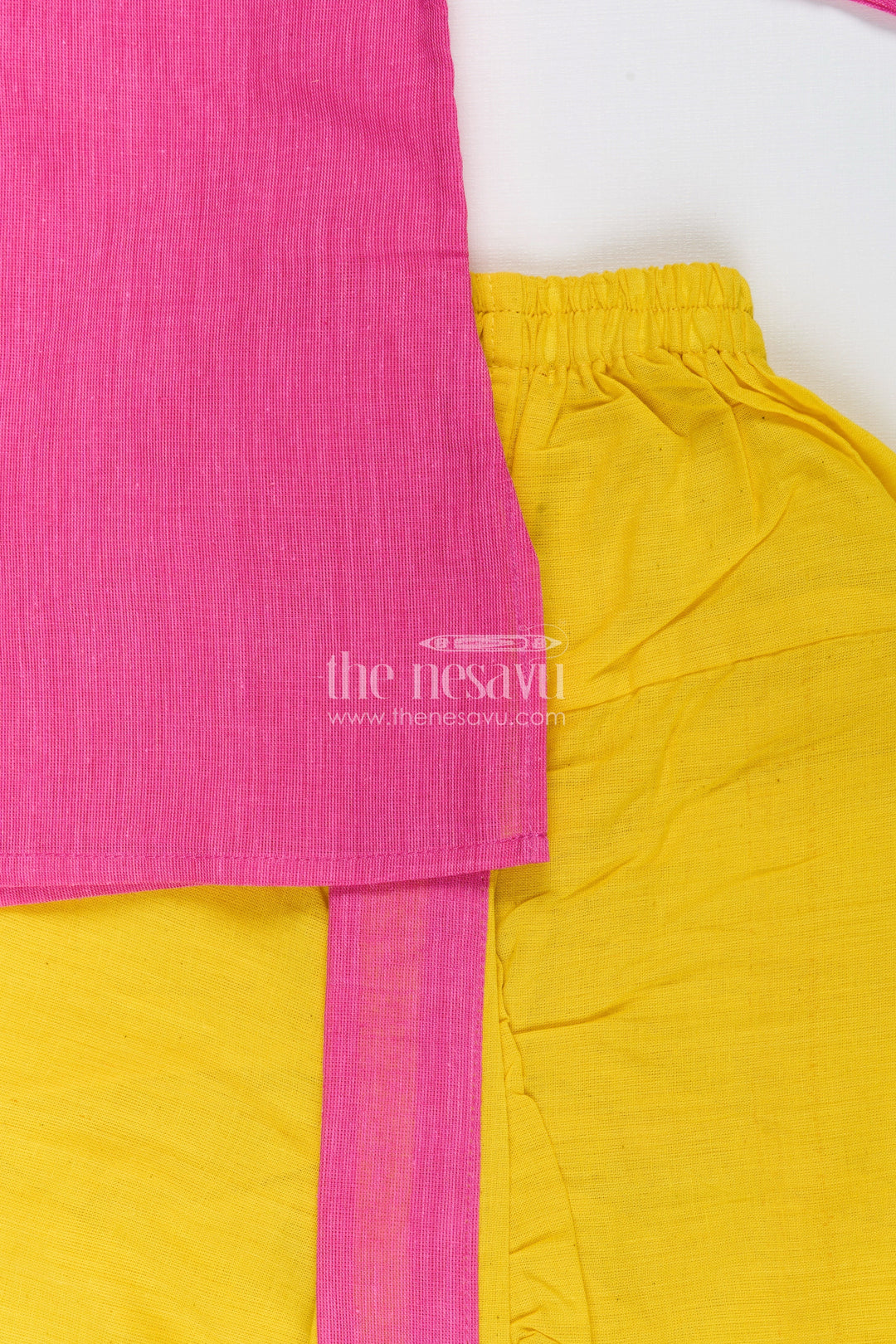 Boys cotton dhoti set for temple visits and family functions