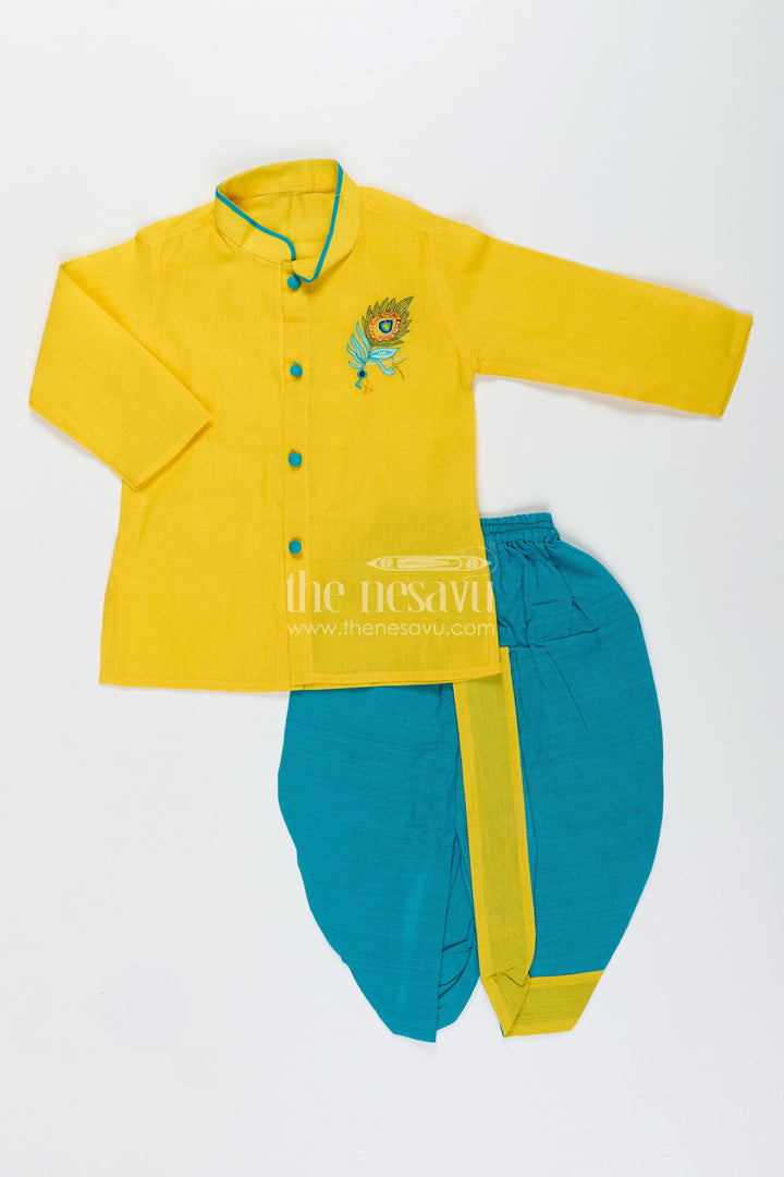 Boys ethnic dhoti set for festivals and school celebrations