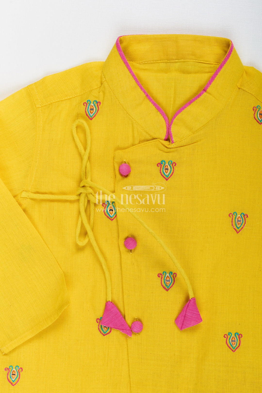 Boys embroidered dhoti set for festive functions and cultural dressing