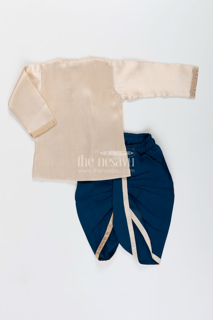 Traditional dhoti kurta set for baby boys – perfect for weddings and festivals