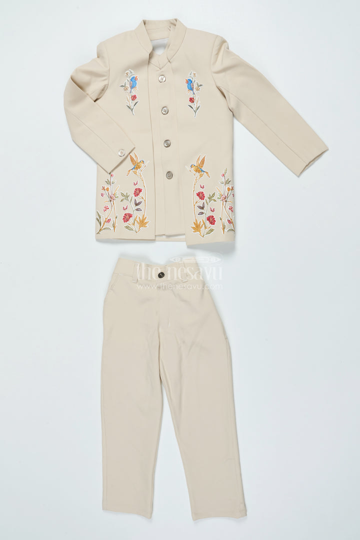 Boys formal Jacket Set for Weddings and Festive Occasions