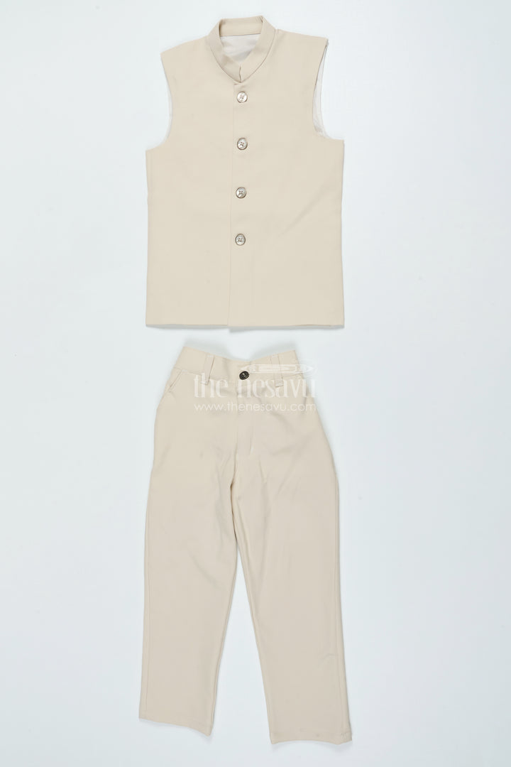 Boys formal Jacket Set for Weddings and Festive Occasions