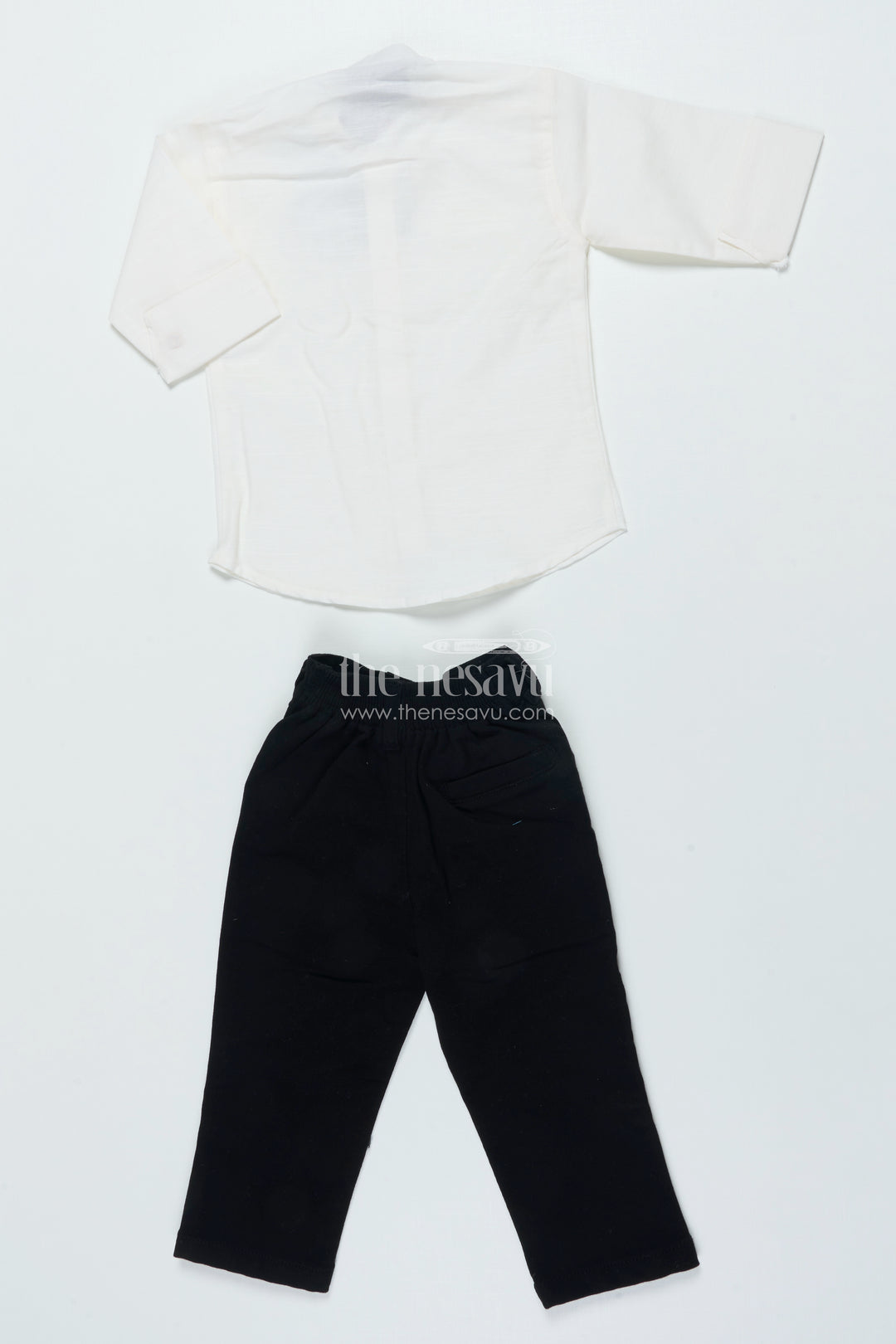 Boys Cotton Velvet Jacket Set for Weddings and Traditional Events