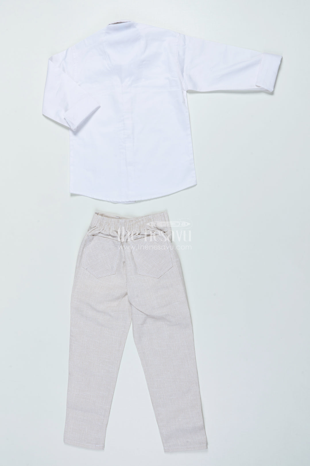 Boys Three-Piece Blazer Set with Bow Tie for Weddings and Celebrations