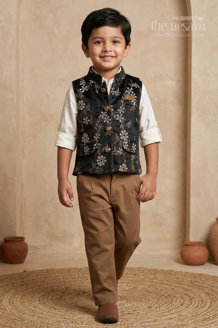 Boys Festive Jacket Set for Weddings