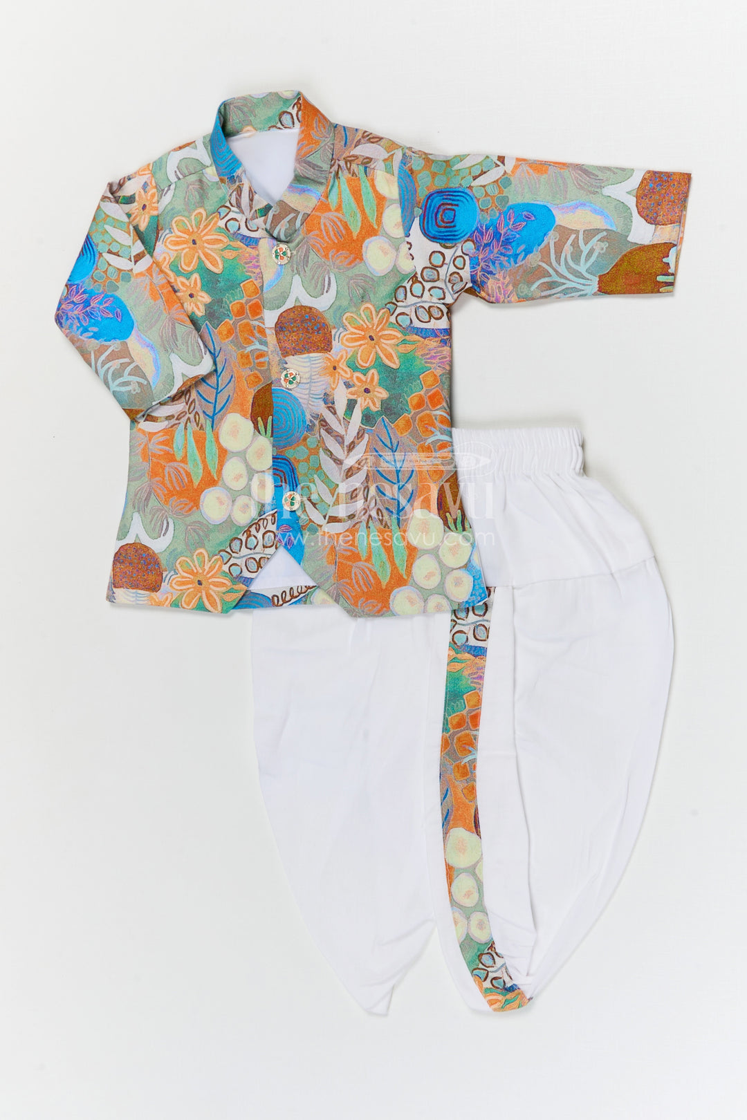 Boys Ethnic Dhoti Set for Festive Celebrations and Family Functions