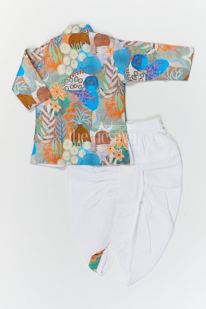 Boys Ethnic Dhoti Set for Festive Celebrations and Family Functions