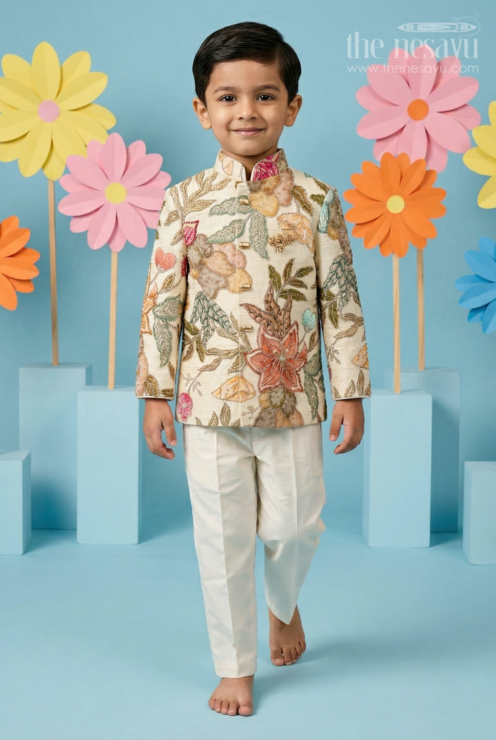 Boys Kurta Set for Festive Celebrations and Traditional Functions