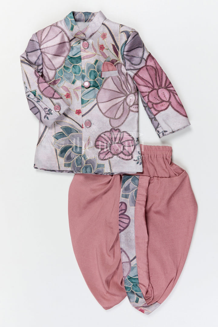 Boys Dhoti Set for Festive Celebrations and Traditional Ceremonies