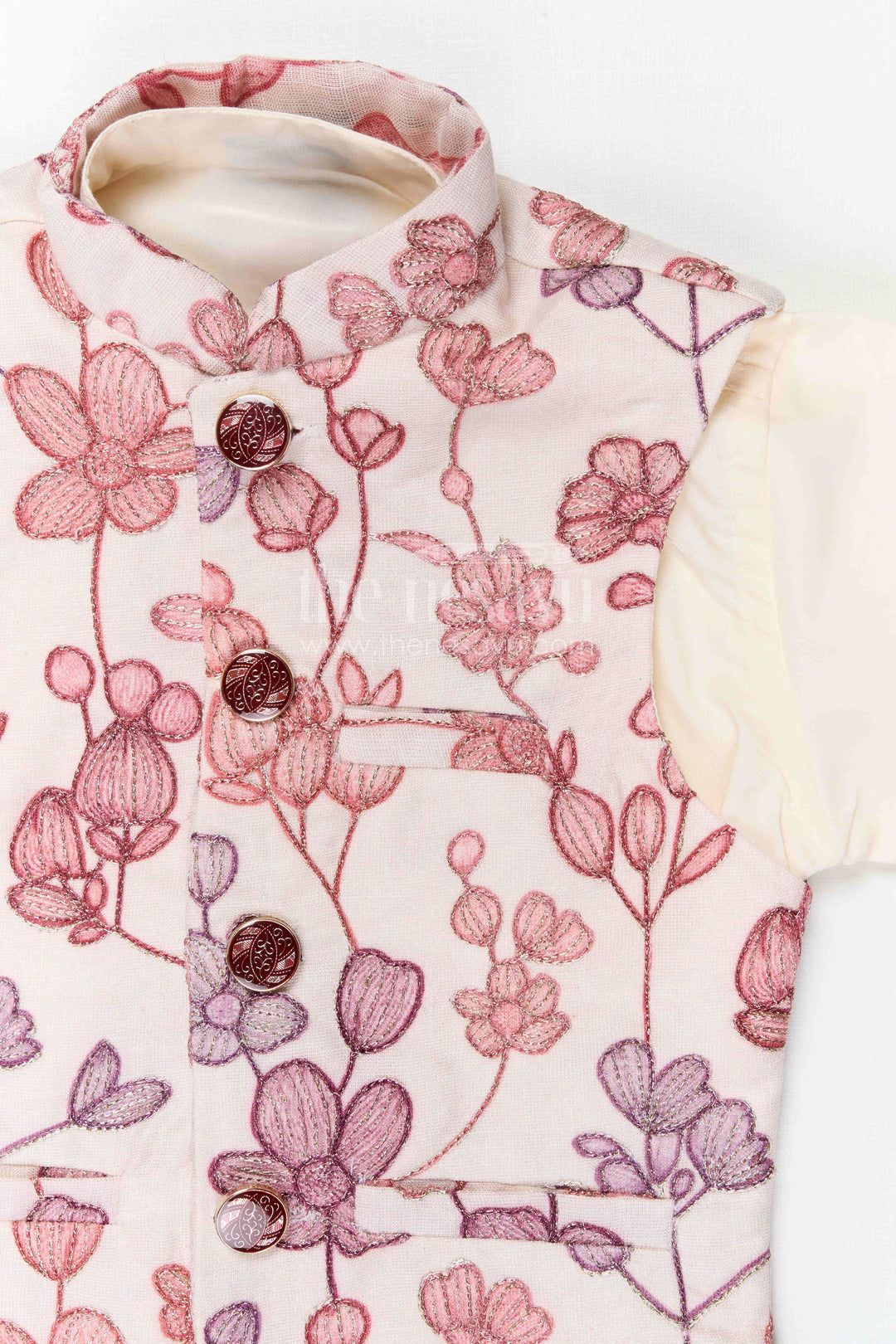 Boys Ethnic Jacket Suit for Weddings and Festive Family Gatherings